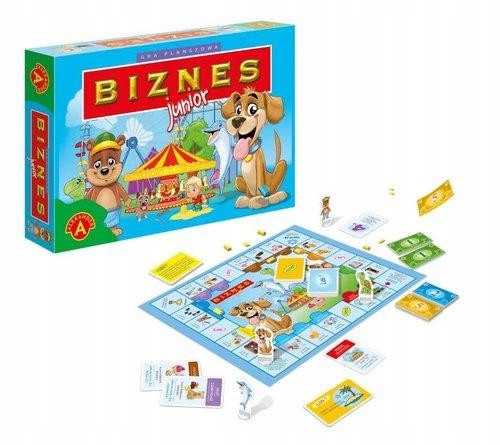 Niezwykła Gra dla Dziecka Planszówka Familijna Zabawna Gra Biznes Junior