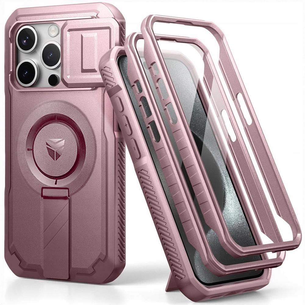 Pouzdro Dexnor Pro Iphone 15 Pro S Rychlou Ochranou Stojánku Pro Magsafe Ochrana Fotoaparátu