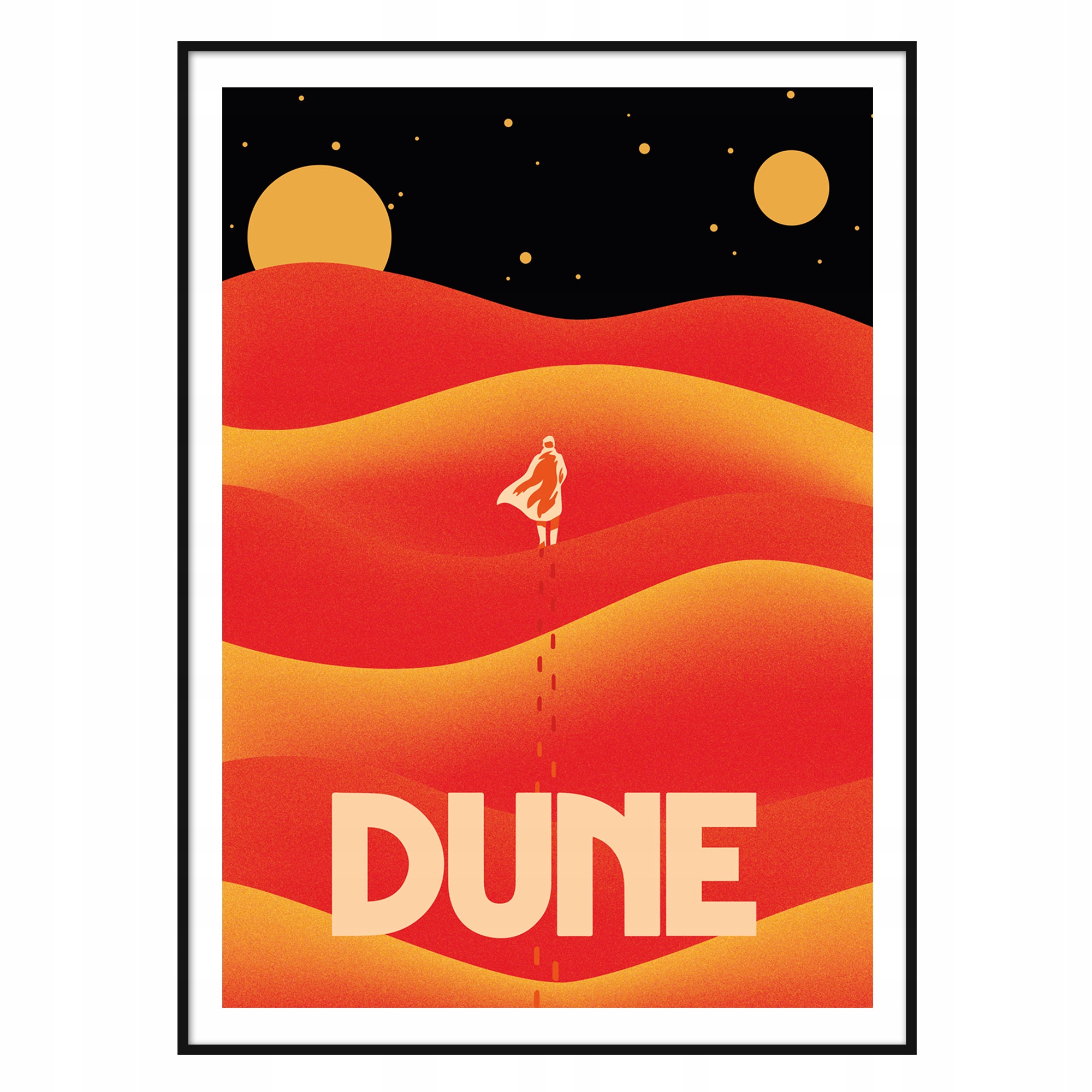 Plakat Dune Diuna Frank Herbert Poster Art A1+ Marka inna
