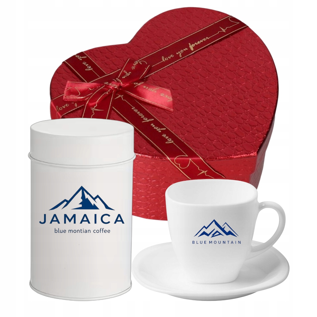 Mletá káva Jamaica Blue Mountain 150 g Dárková sada káva s šálkem