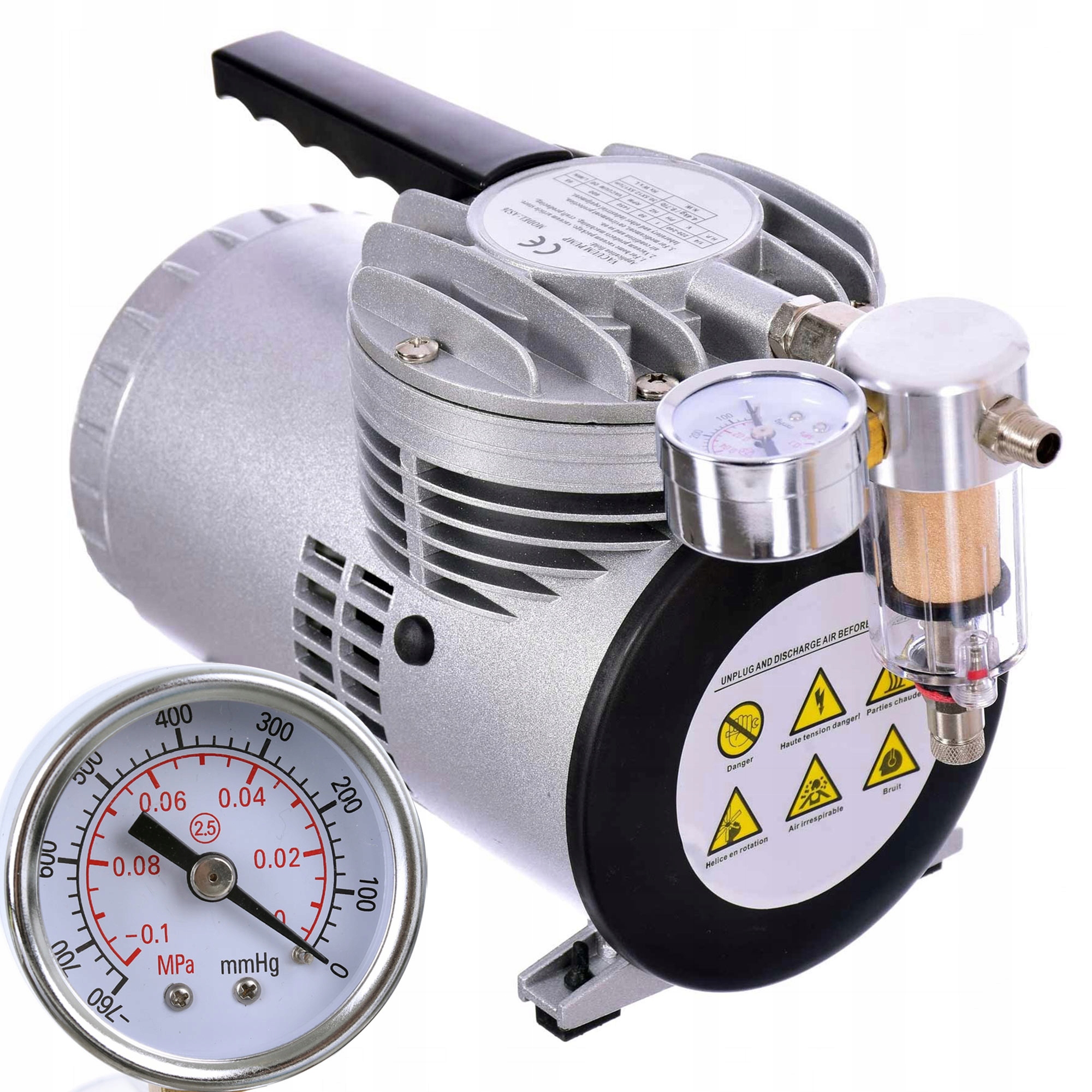 Membránová pumpa Podtlaková vakuová sací AS26 600mmHg 68 l/min
