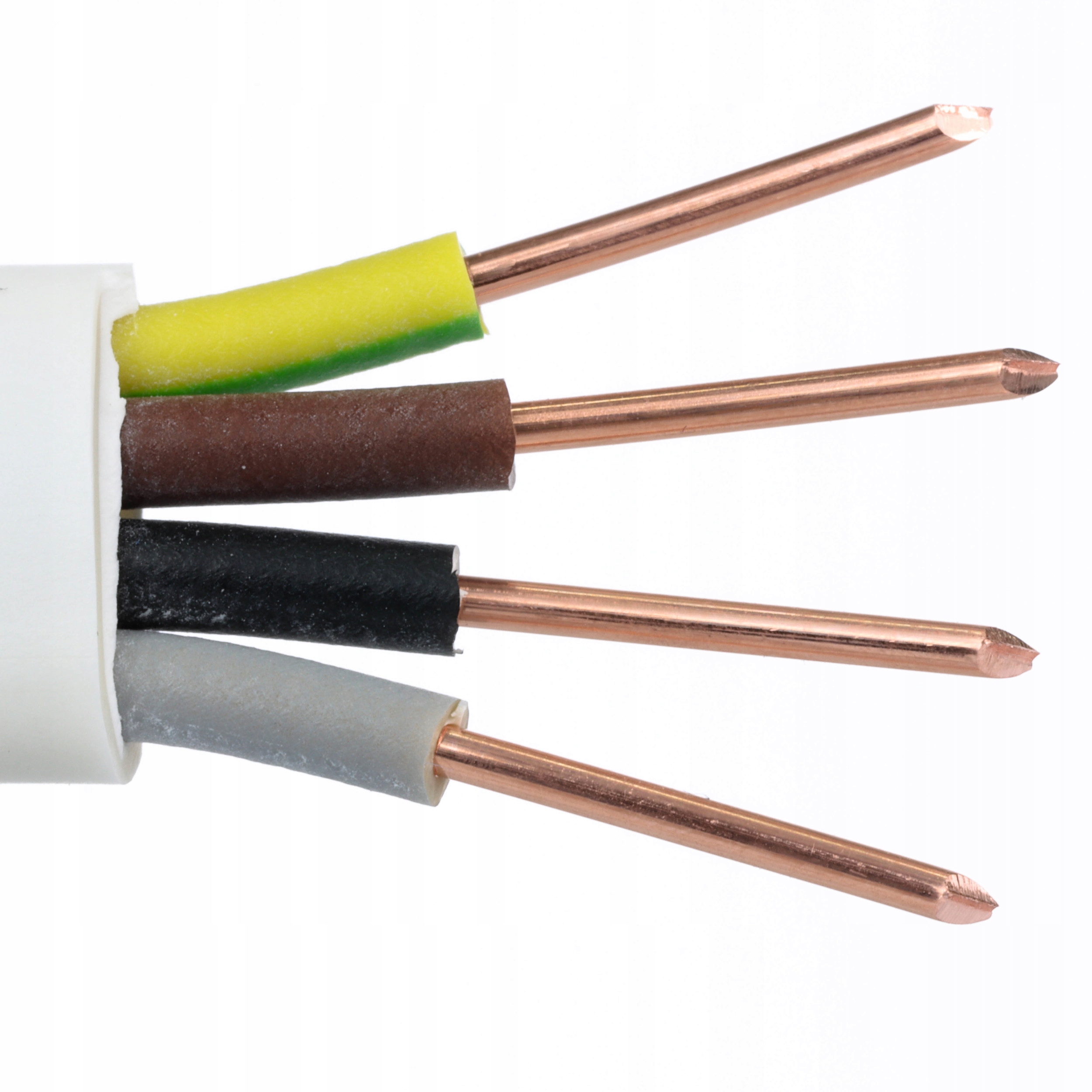 

Przewód elektryczny YDYp 4x1,5 płaski – 25m.