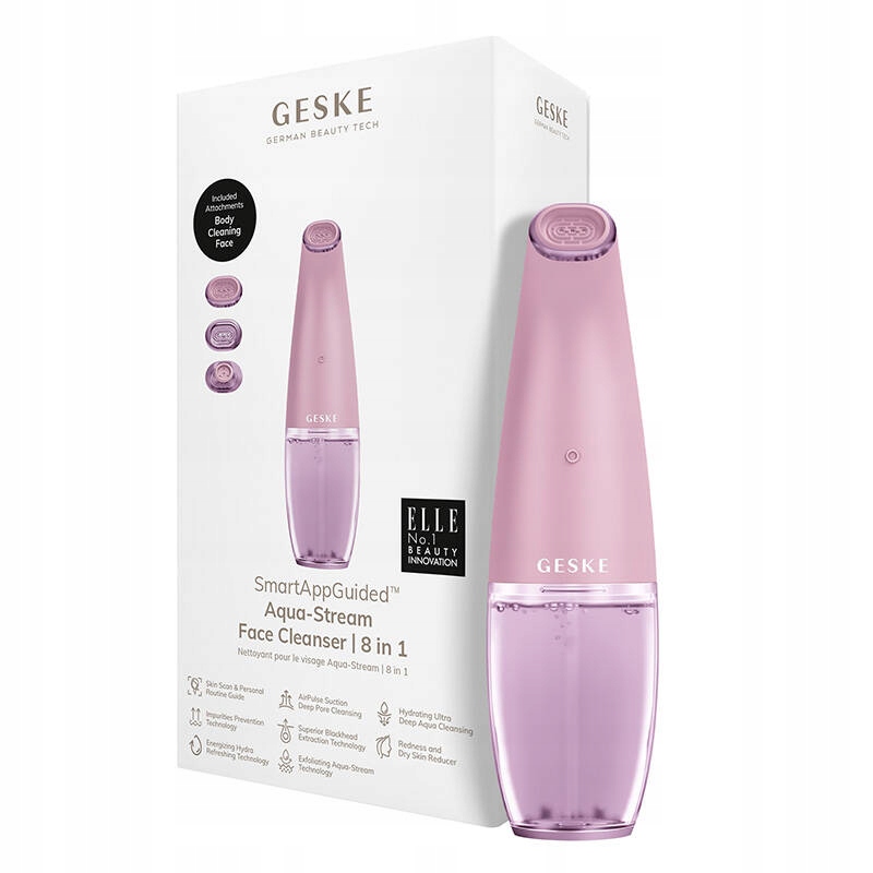 GESKE NAWILŻACZ DO TWARZY 8W1 APLIKACJA OCZYSZCZA REDUKUJE ZACZERWIENIENIA
