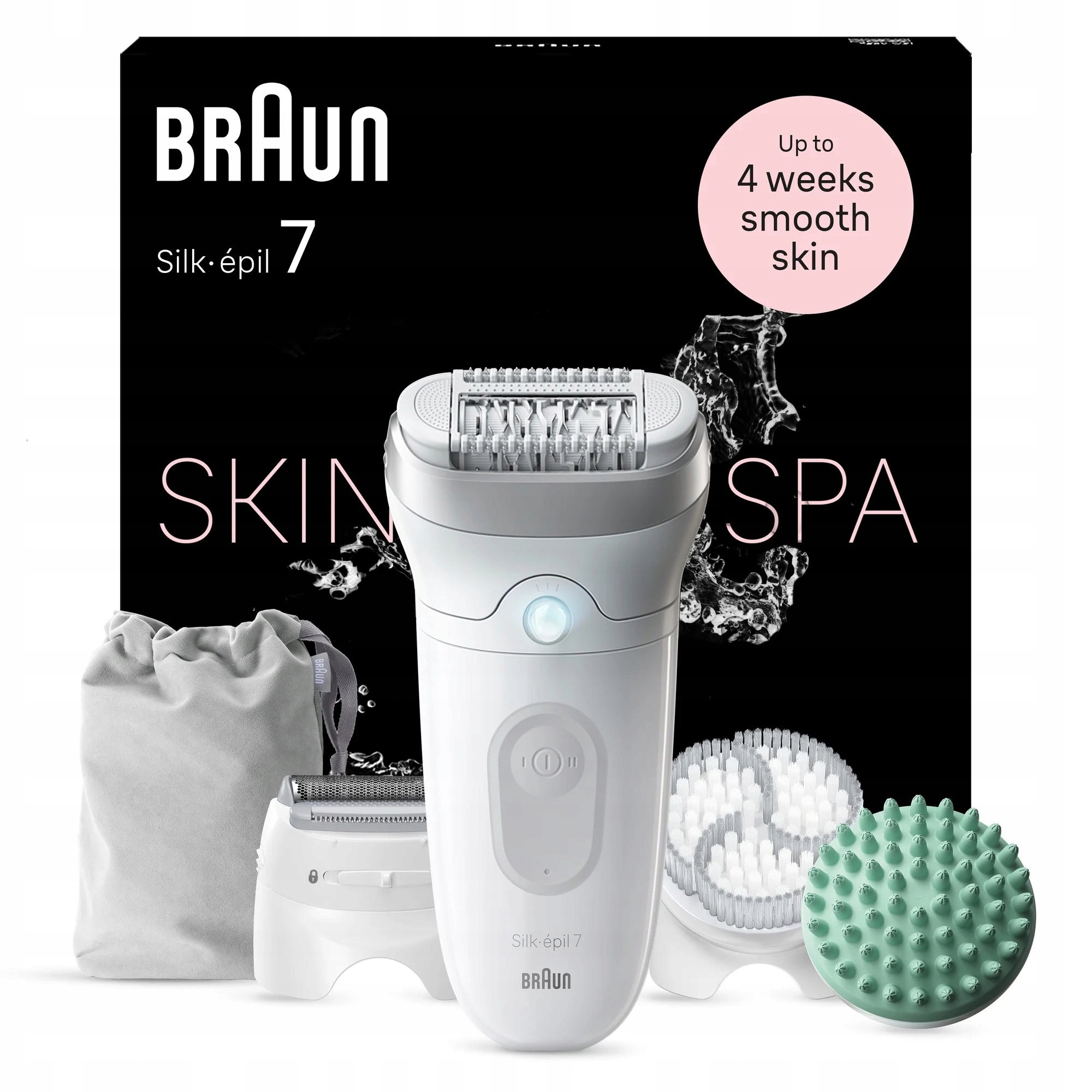 Braun Epilator Silk-épil SE7-081 Operating time (max) 40 min Number