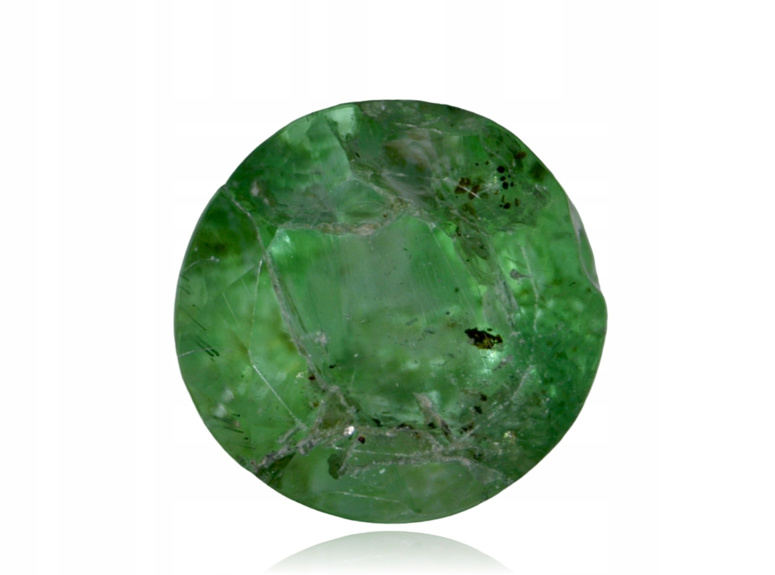 Smaragd 0.23ct Kulatý eCertifikát Wbd