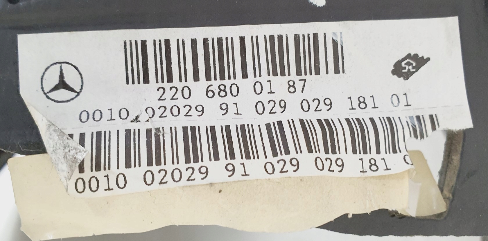 торпеда консоль MERCEDES W220 европа