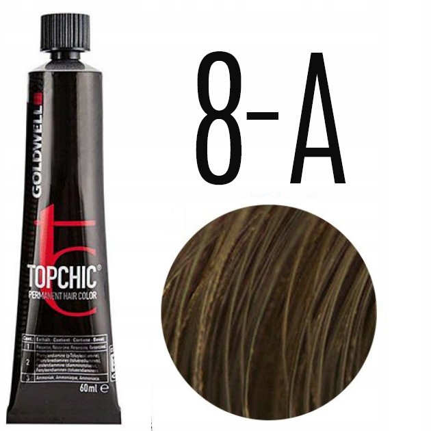 

Goldwell Topchic 60ml Farba do włosów 8-A