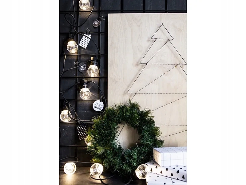 Dekorativní Led světýlka, černá, 5 m