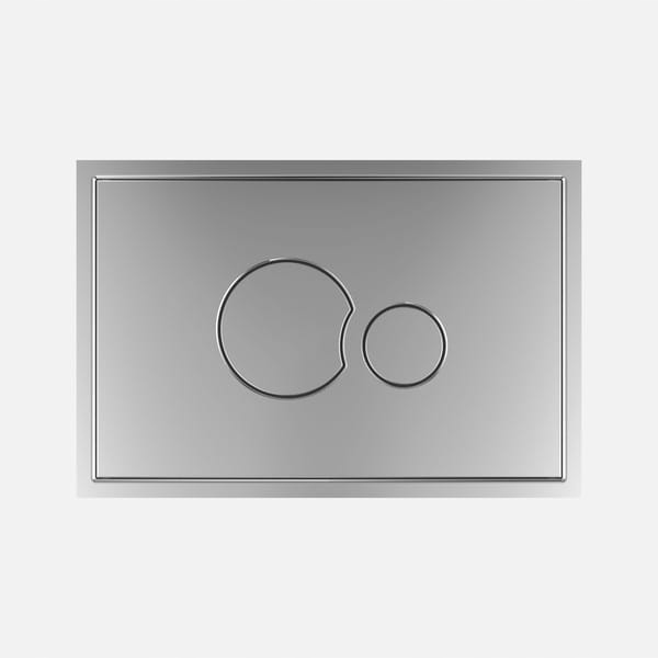 Splachovací tlačítko Sk 706 (chrom mat) S1672693