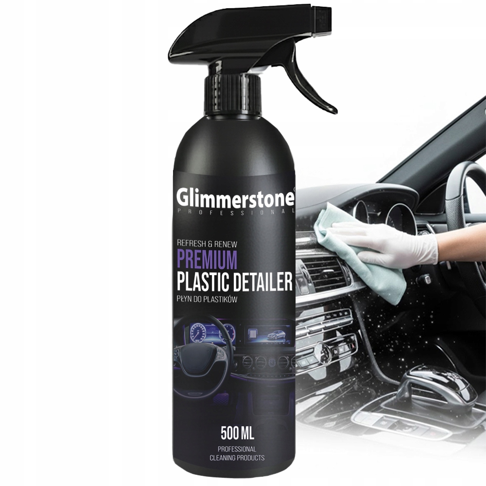 Płyn do Czyszczenia Plastiku do Kokpitu Glimmerstone Atomizer 500ml Premium