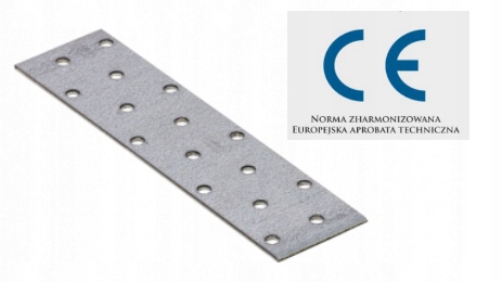 

Płytka perforowana, łącznik płaski 40x120x2,0 1sz