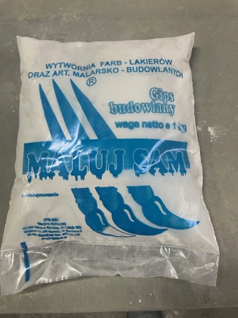 

gips budowlany 1kg