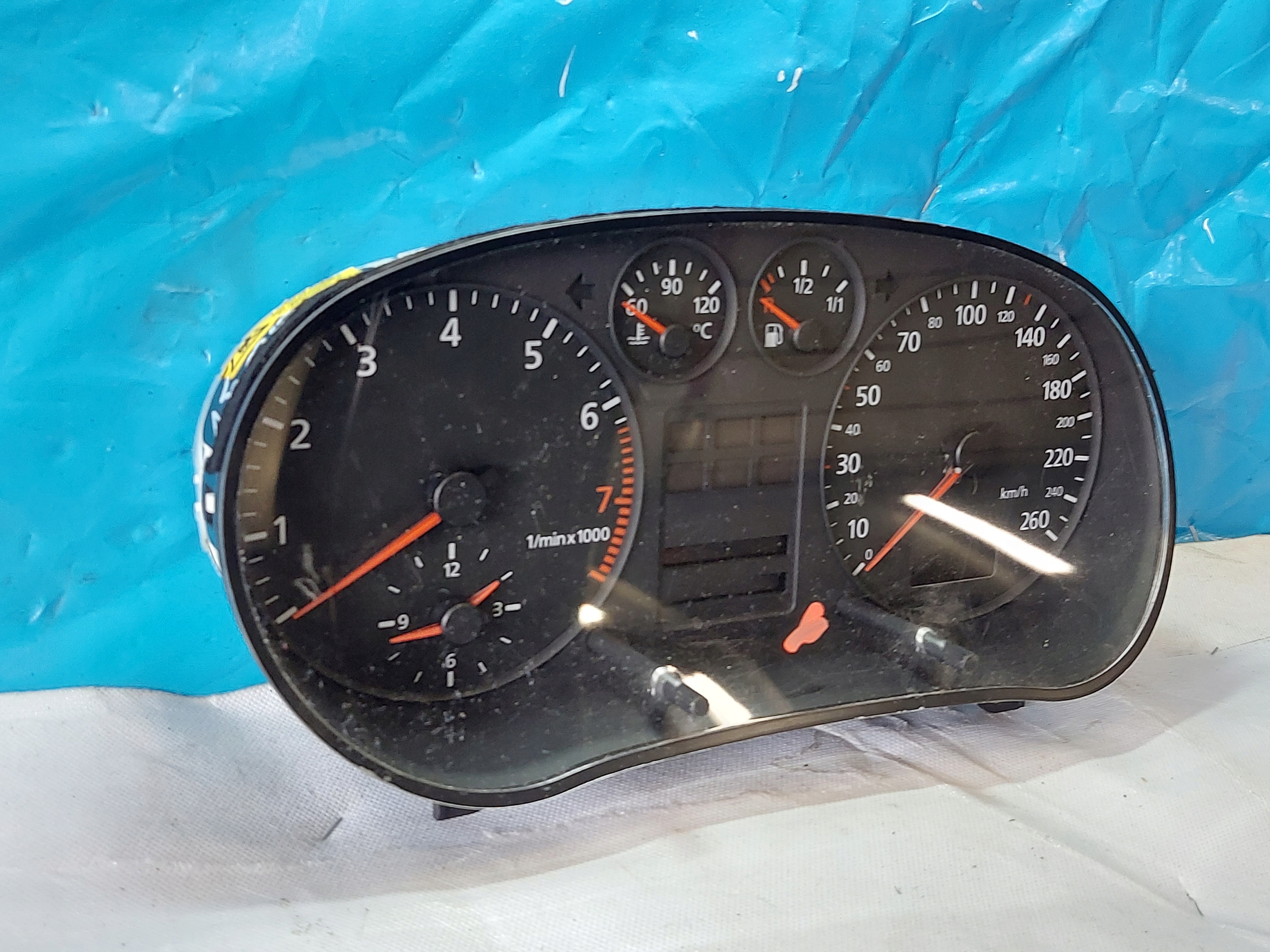 dials clock A3 8L 1.6 B 8L0919860E