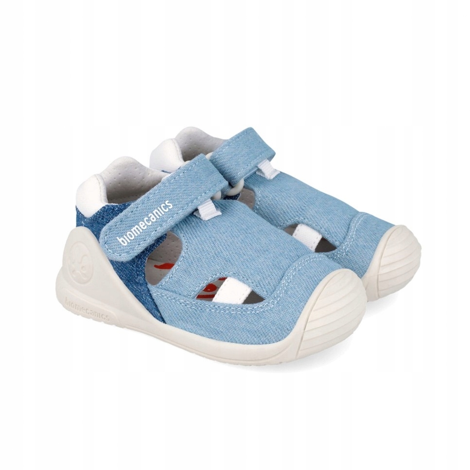 Biomecanics 262183-B371 Jeans sandałki tekstylne rzep roz.21