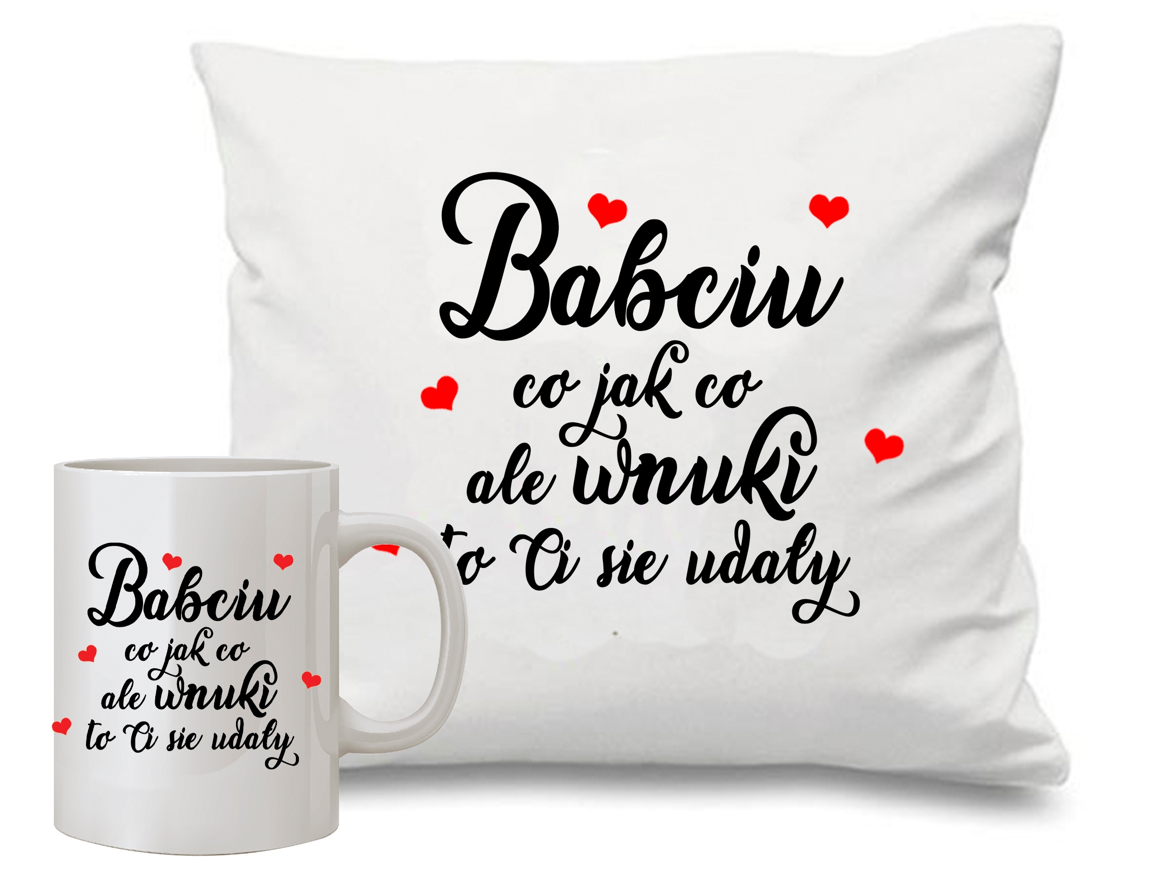 

Prezent Dla Babci I Dziadka Poduszka I Kubek
