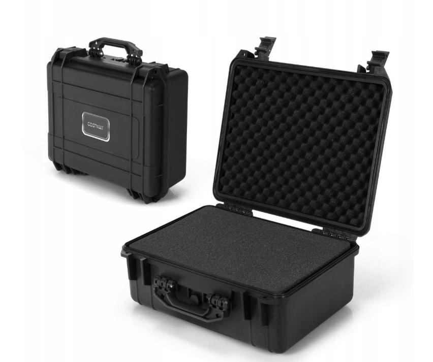 Ochranný Kufr S Tvrdým Pouzdrem A Vyříznutou Pěnou, Černý