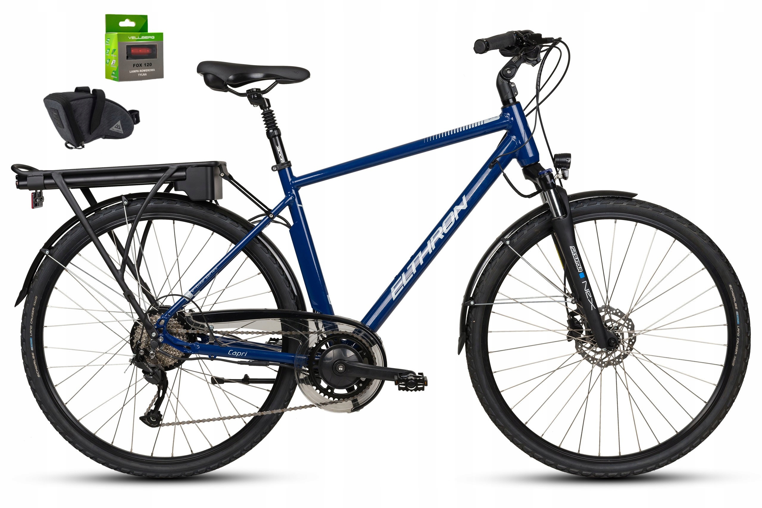 Rower Elektryczny Elthron Capri 2 Alivio Rama 21