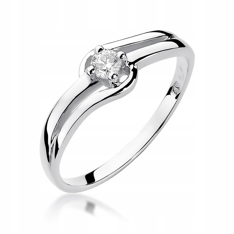 Zásnubní Bílé zlato 585 Brilianty