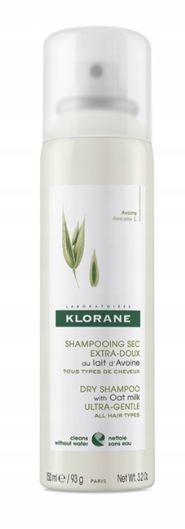 

Klorane Szampon Suchy 150ml Wyciąg z Owsa 449