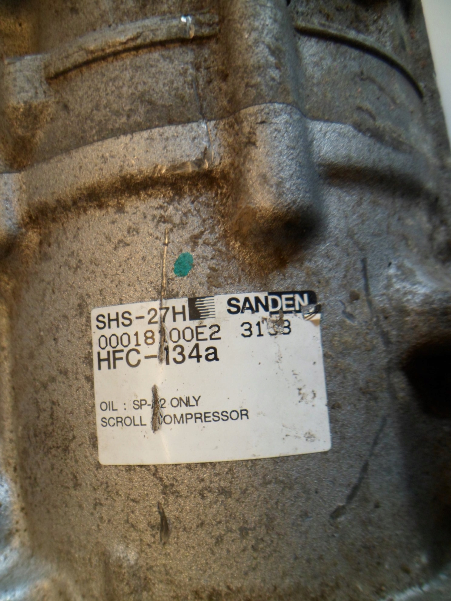 MG ZS EV compressor; compressor of the air conditioning SHS-27H 3153