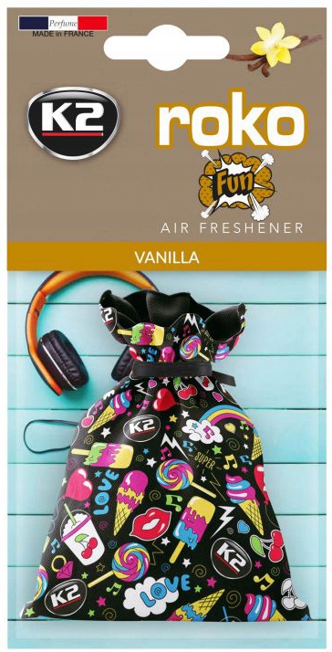 K2 ROKO FUN - аромат освежитель ваниль 25 г