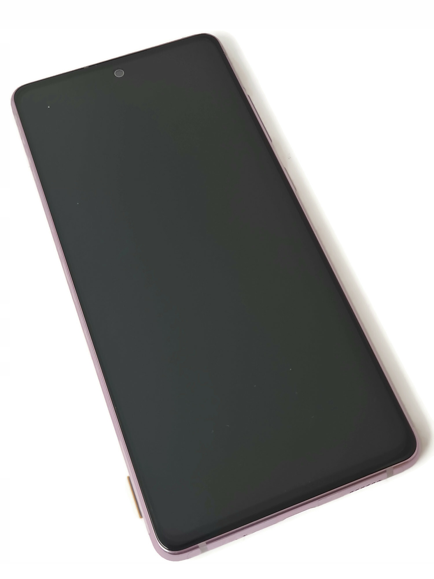 Org LCD displej originálny s rámčekom Samsung Galaxy S20 Fe fialový anténa