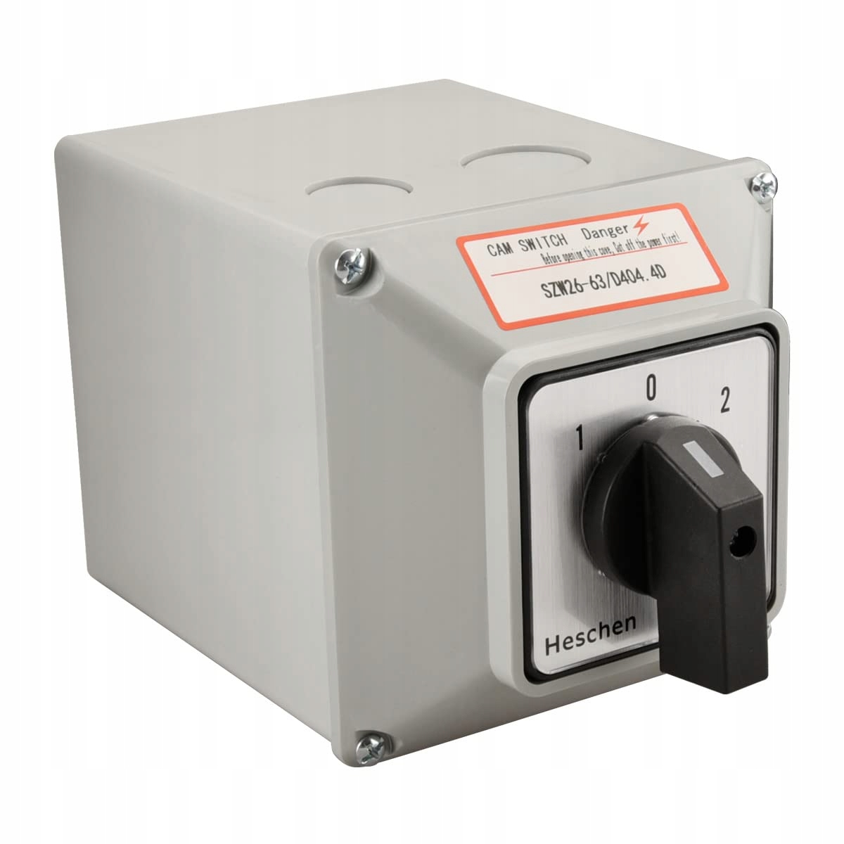 Univerzální otočný přepínač SZW26-63/D404.4D 660V 63A On-off-on