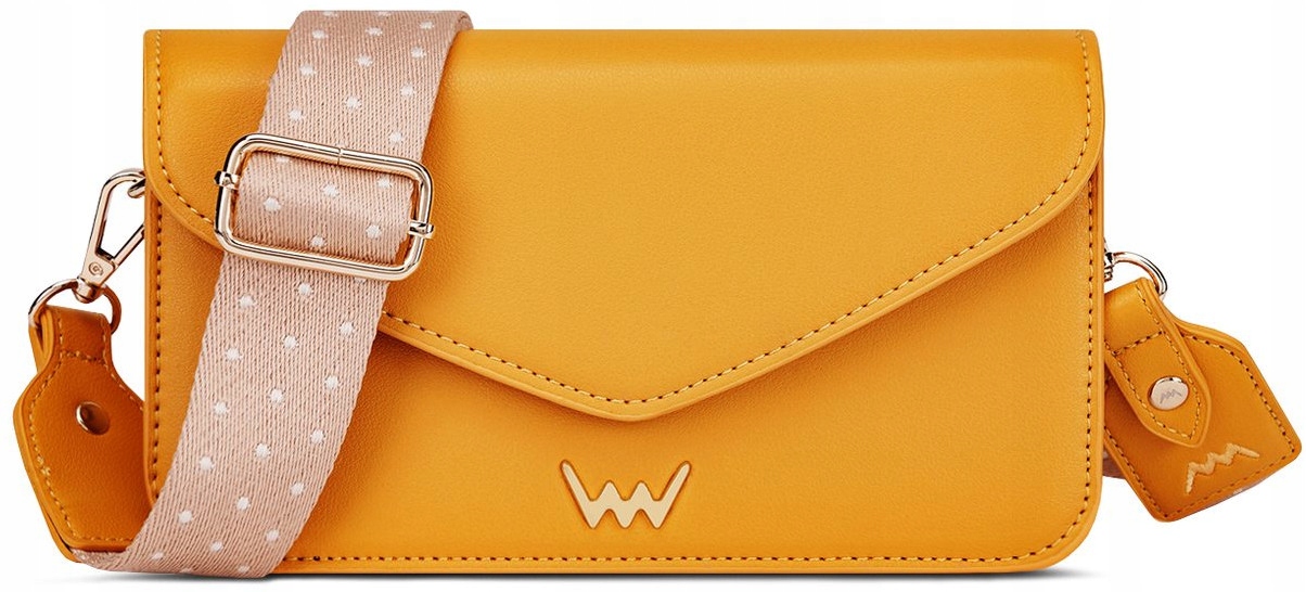 Vuch dámská crossbody kabelka Emina Mustard