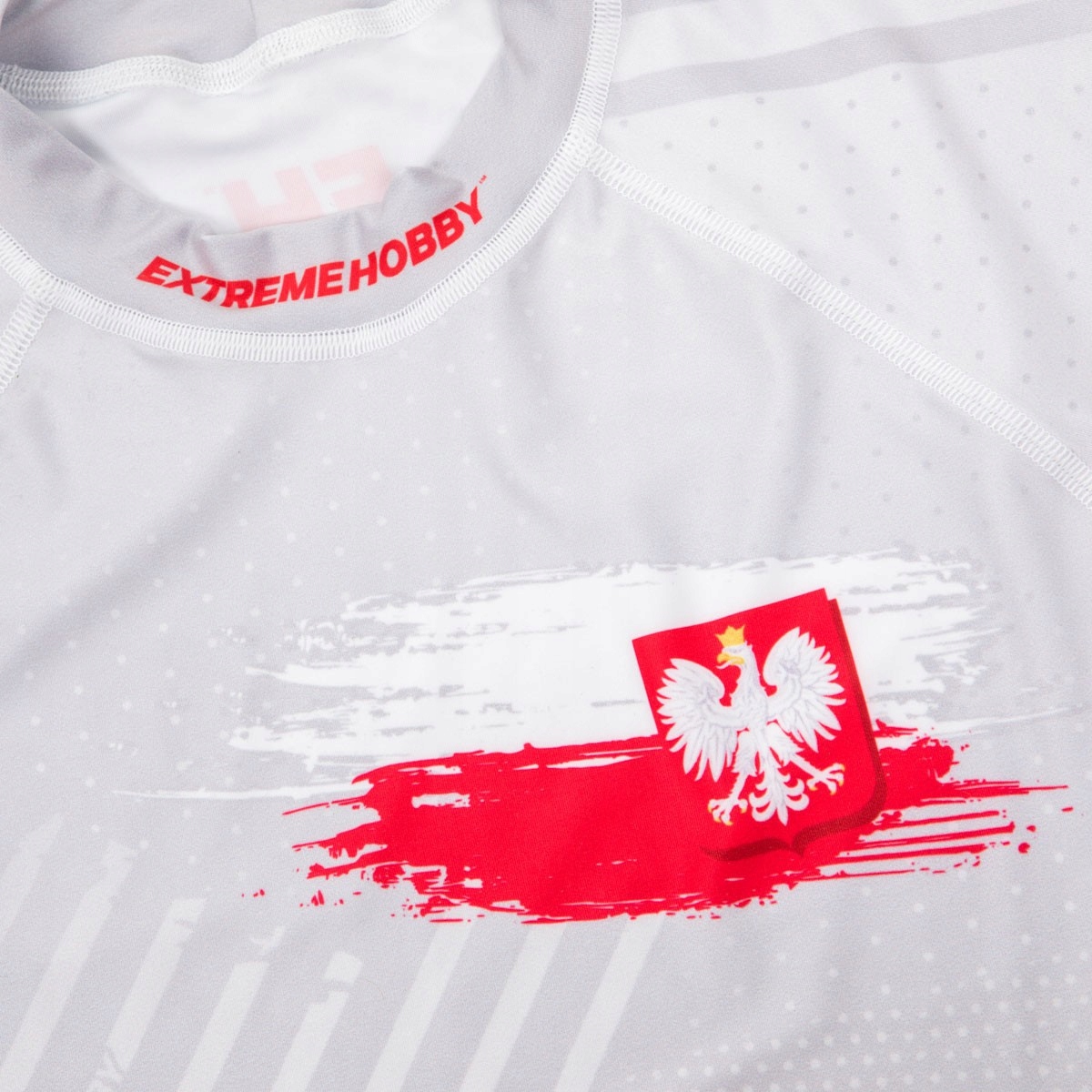 Koszulka na siłownię damska POLSKA PRIME Godło XL EXTREME HOBBY Dekolt okrągły