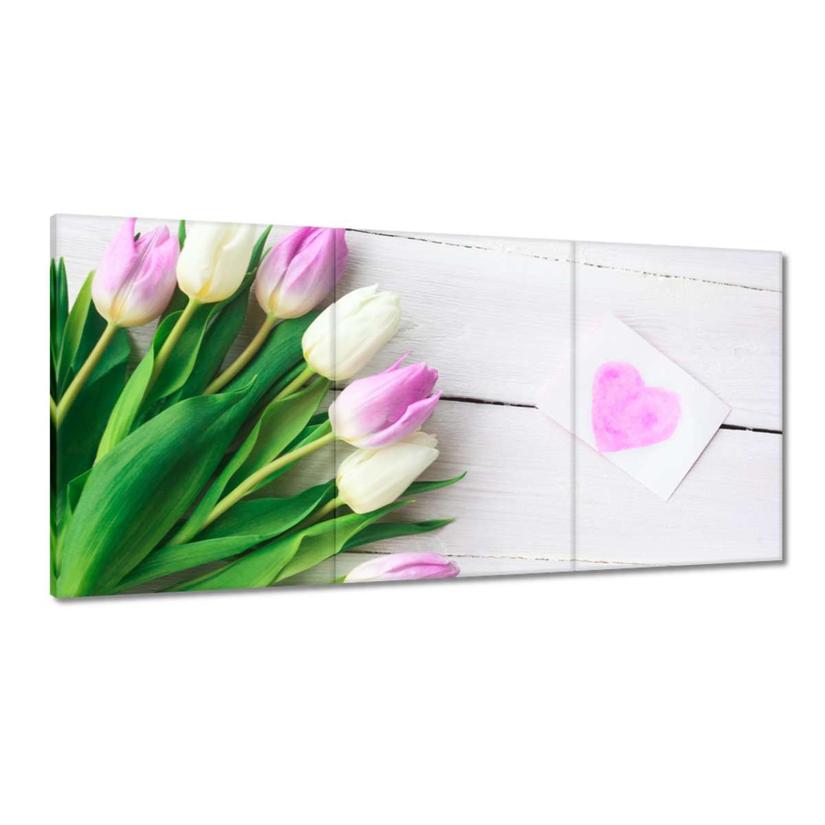 Obrazy 180x90 Jemné tulipány