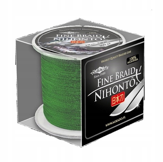 

Plecionka Mikado Nihonto Fine Braid 023 Green 300m