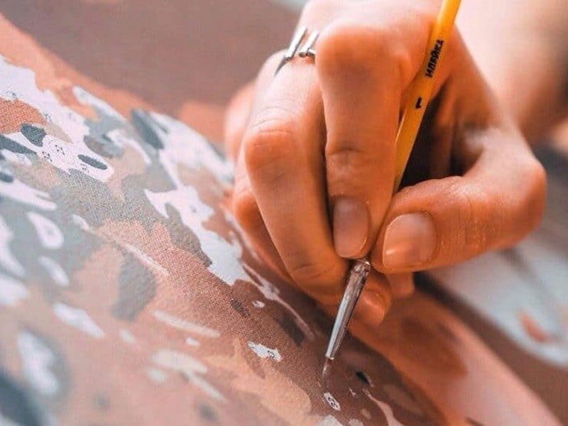 Obraz Malowanie po numerach Jesienny Księżyc S016 Marka Inna