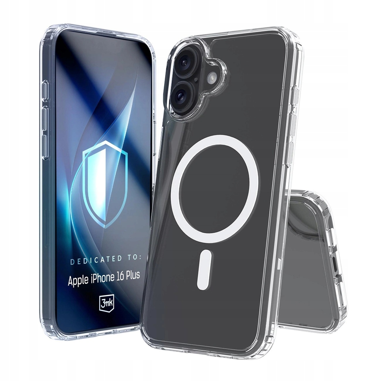 Etui 3mk Armor MagCase na iPhone 16 Plus przezroczyste
