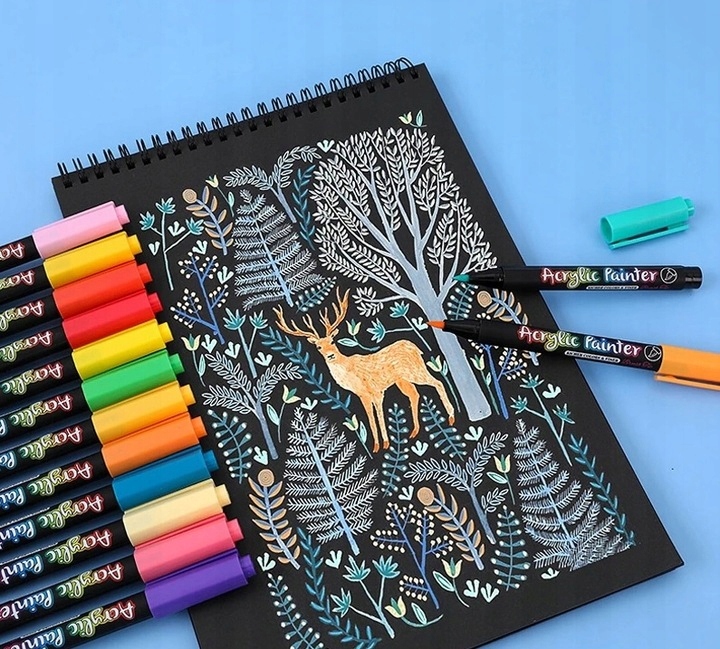 Flamastry 36 szt. Rodzaj flamastry