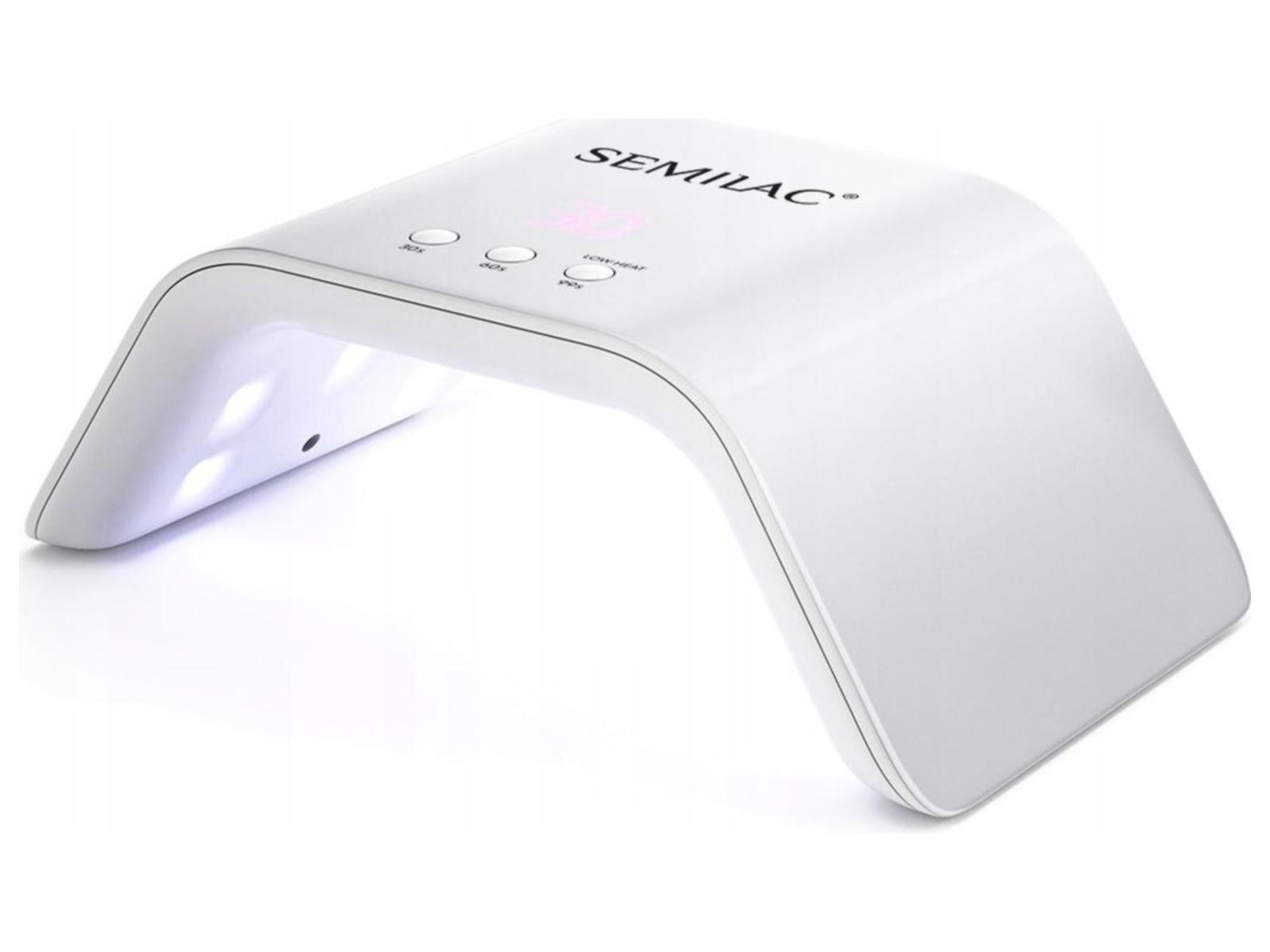 Semilac LAMPA 36W UV DUAL LED do hybryd żeli