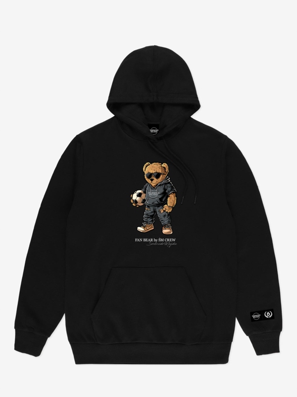 Mikina Środowisko Miejskie 'fan Bear' Black vel. L