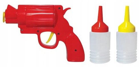 Ketchupowy Pistolet - Nowoczesny Kuchenny Gadżet