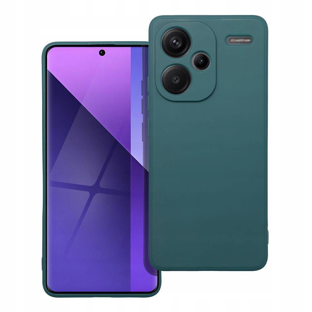 Etui Matt Do Xiaomi Redmi Note 13 Pro+ 5G Ciemnozielony