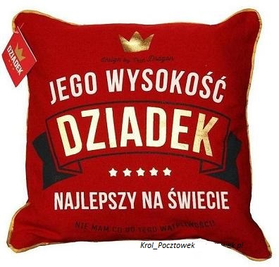

Poduszka Idealny na Dzień Dziadka