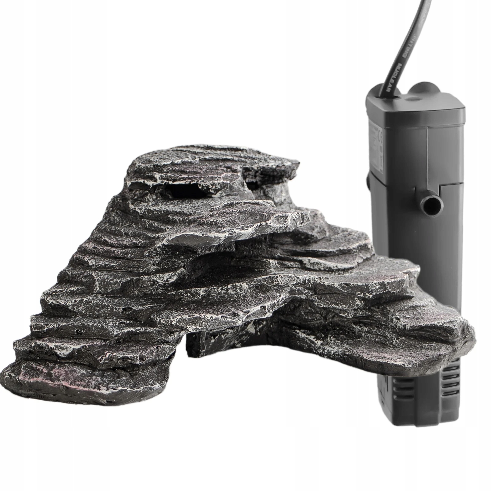 Ostrov Pro Želvy S Filtrem A Vodopádem 200 L/h Akvaterárium Želva 4V1