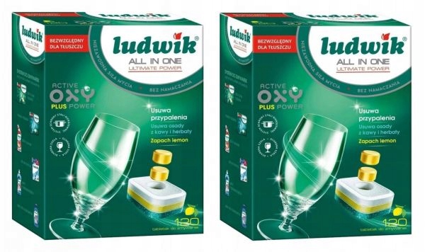 

Tabletki do zmywarek Ludwik All In One Pakiet