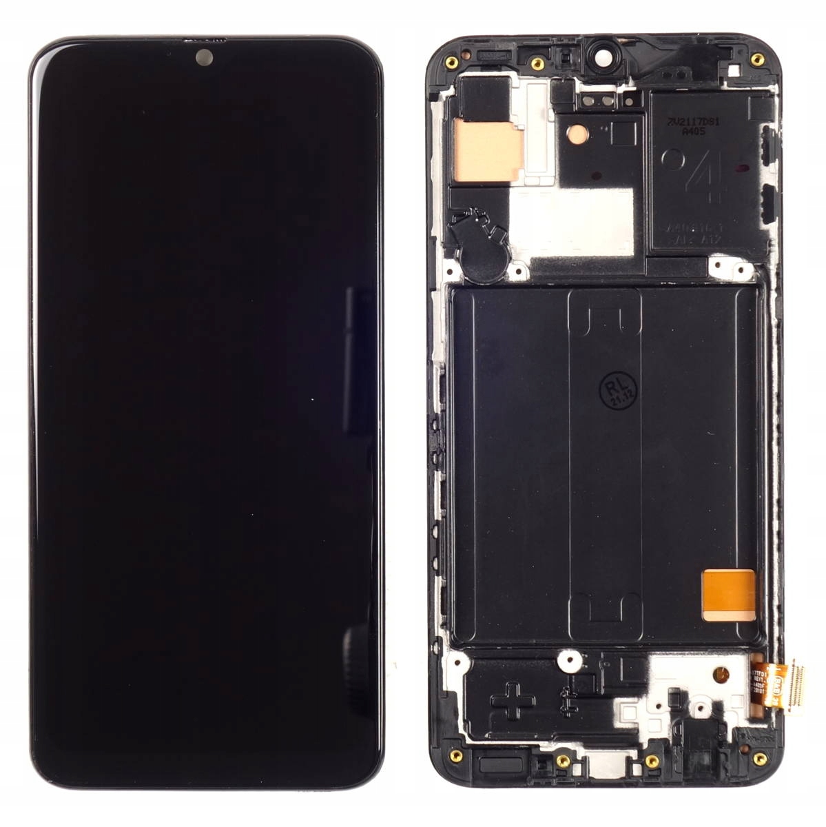 Nowy Ekran LCD Samsung Galaxy A40 SM-A405FN/DS, SM-A405FM/DS Z Ramką Czarny