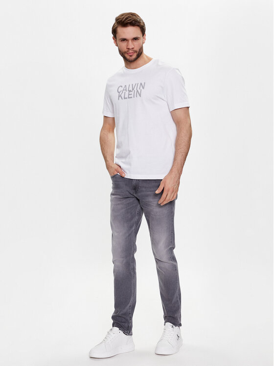 Džíny Slim šedé Calvin Klein Jeans 34/34