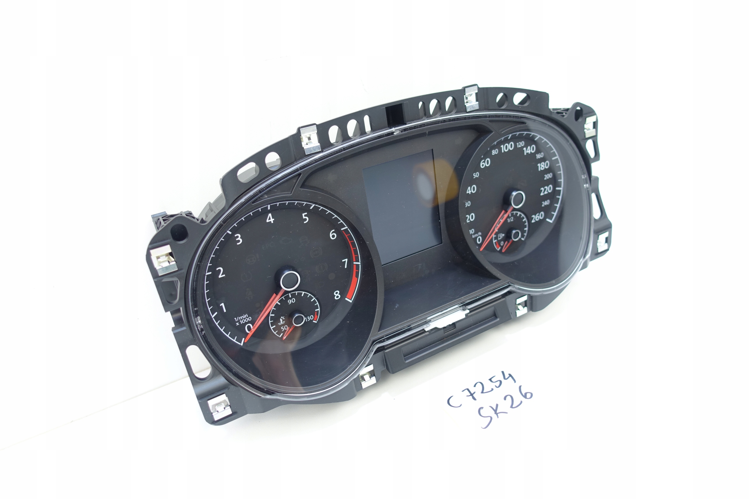 dials dials VW GOLF VII 7 5G 33622KM 5G1920740D
