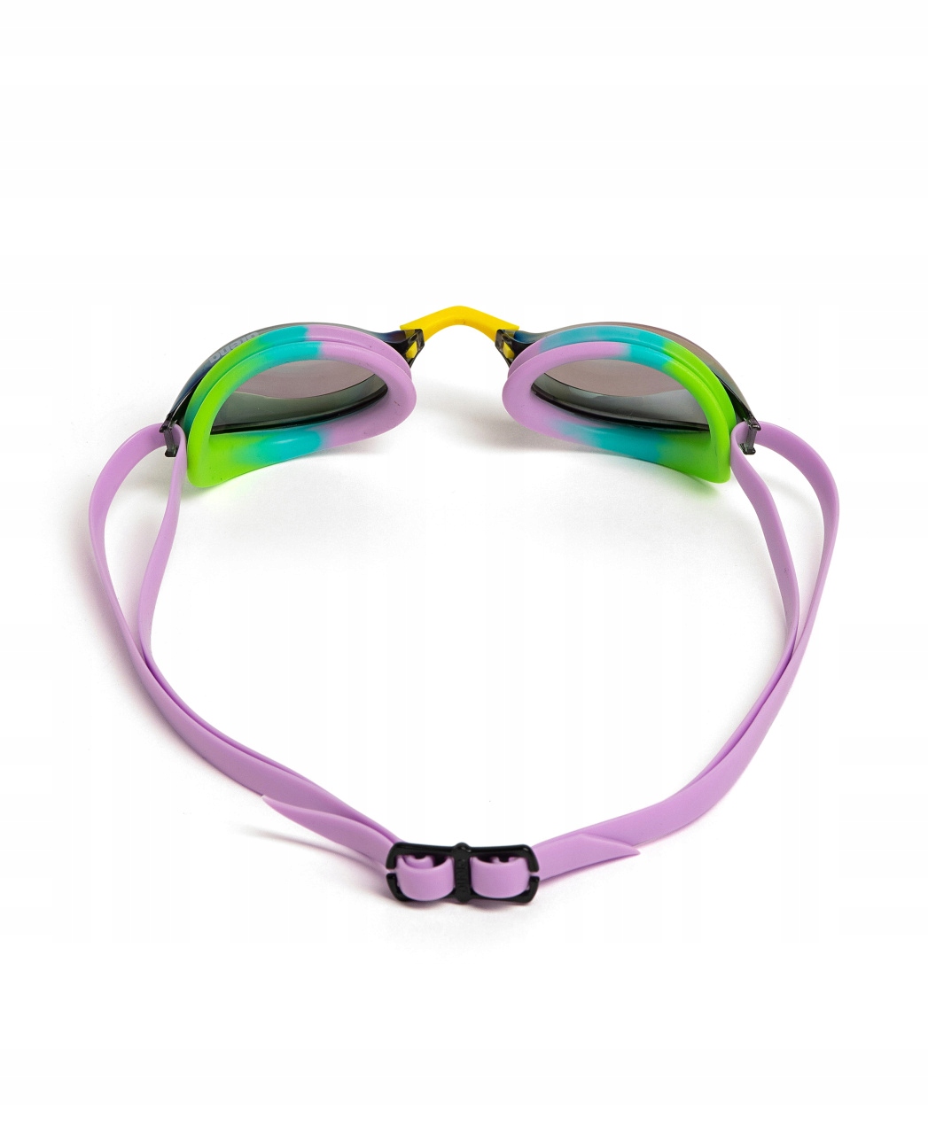 Okulary pływackie Arena Python Mirror GREEN-VIOLET-GREEN startowe Płeć produkt uniseks