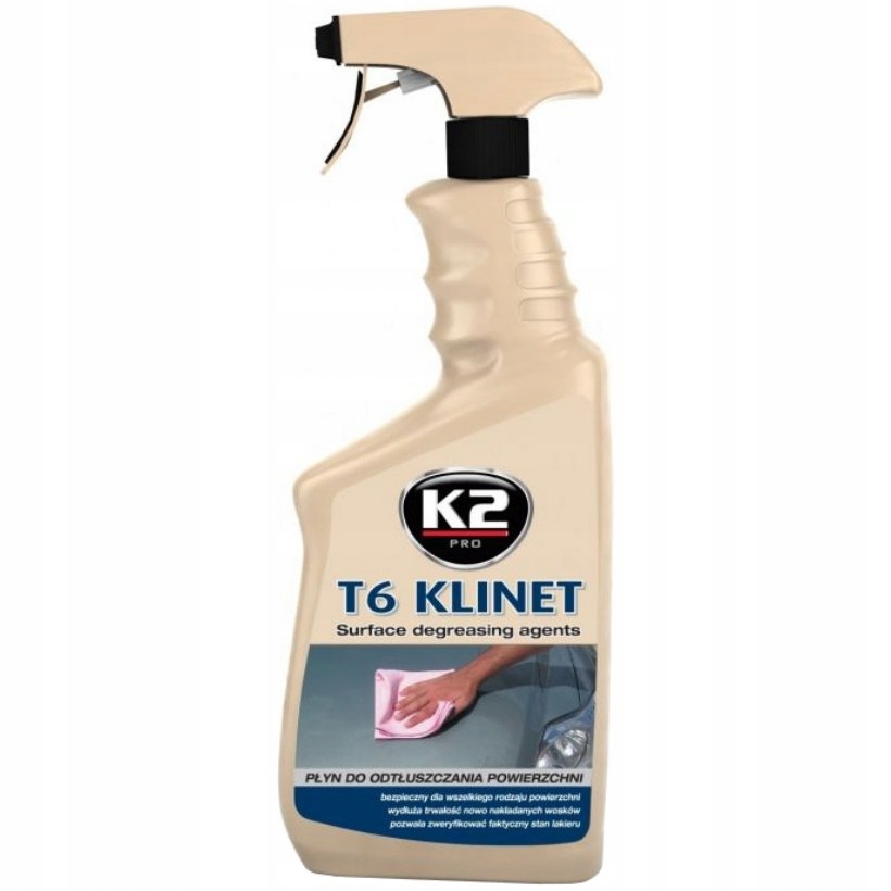 

K2 T6 Klinet Płyn do Odtłuszczania Lakieru 770ml