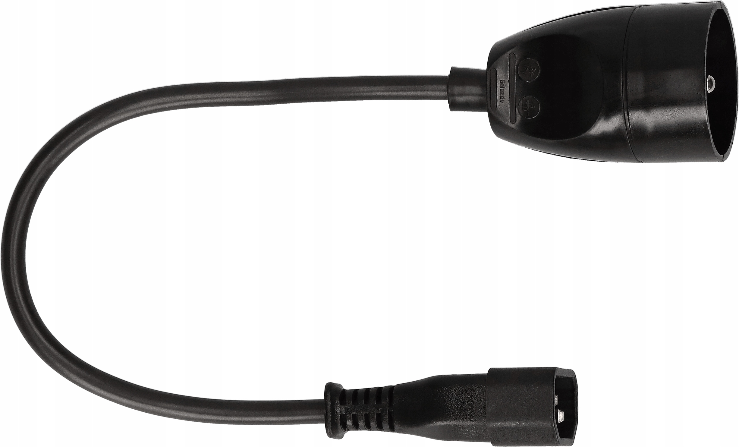 

Adapter Przejściówka Ups wtyk Iec C14 1 gniazdo