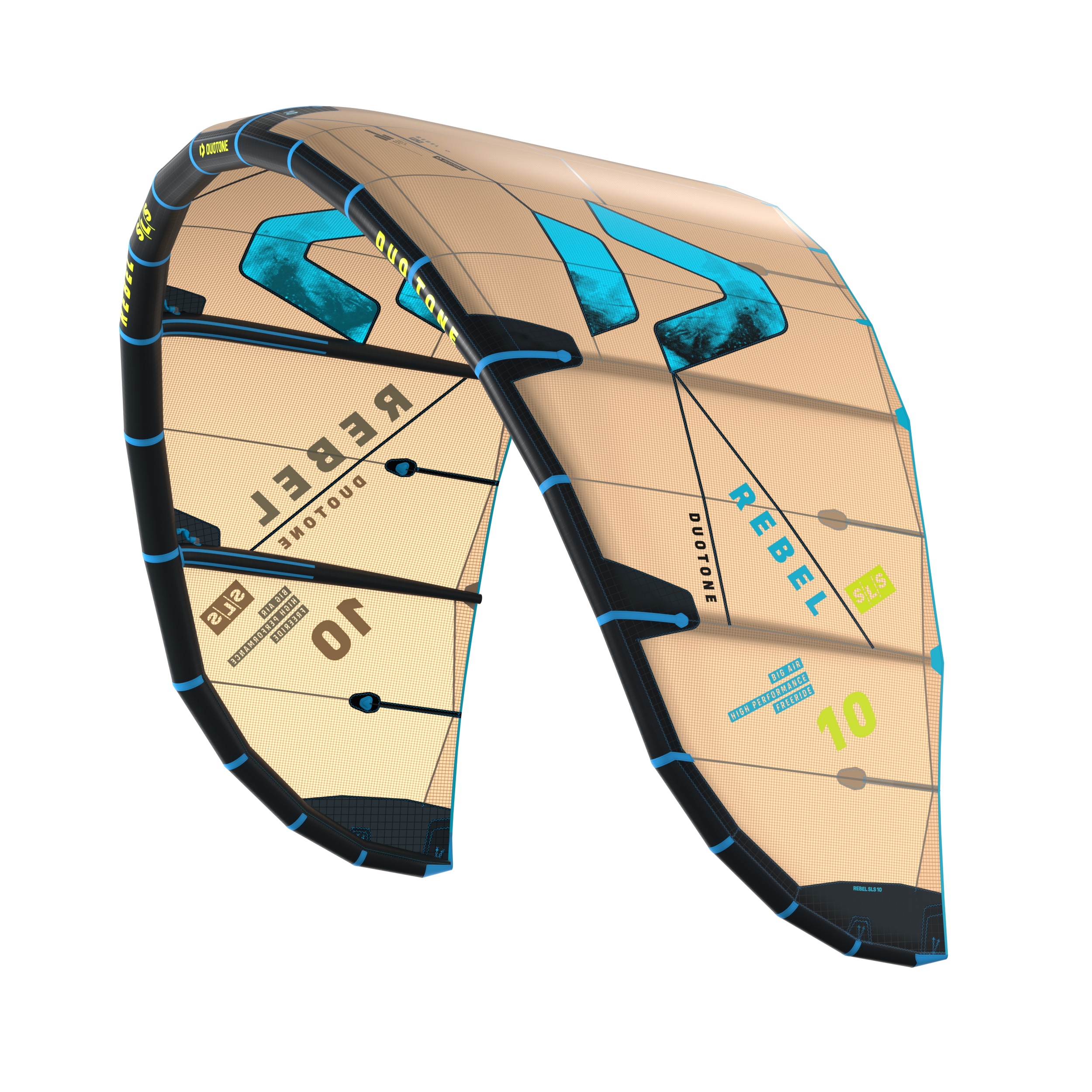 Létající drak Duotone 2026 Rebel Sls C08 sand/turq 13 m2