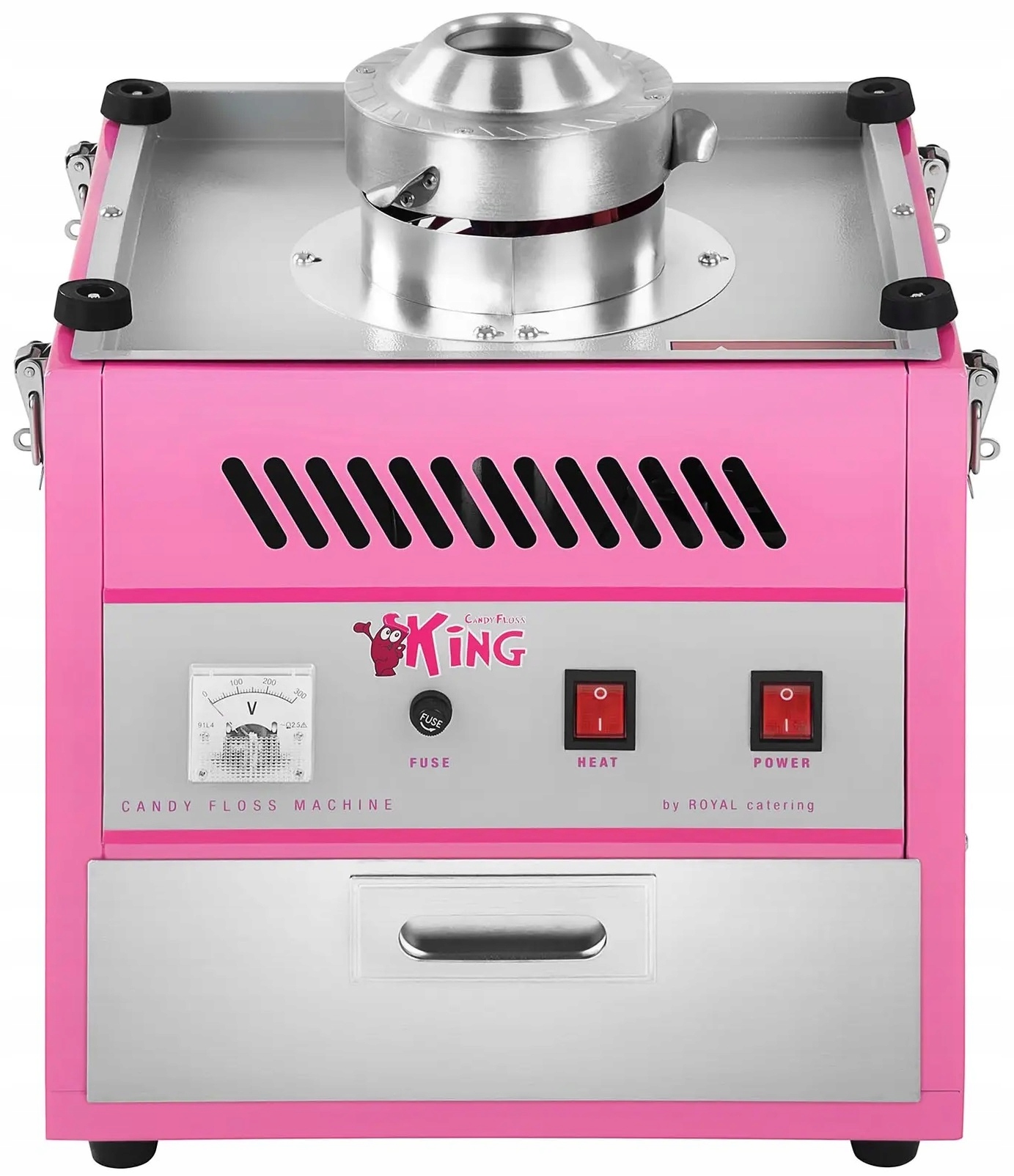 Maszyna do waty cukrowej 1200W 52 cm Royal Catering RCZK-1200-W 10010137