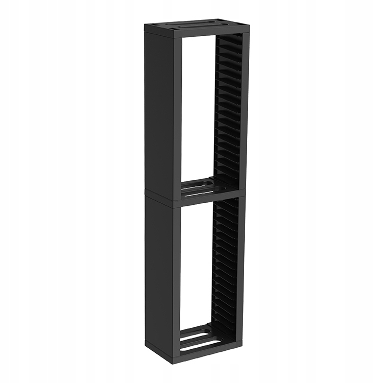 Iris Podstawka stojak wieża na gry na 36 pudełek gier do PS3 PS4 PS5 czarny